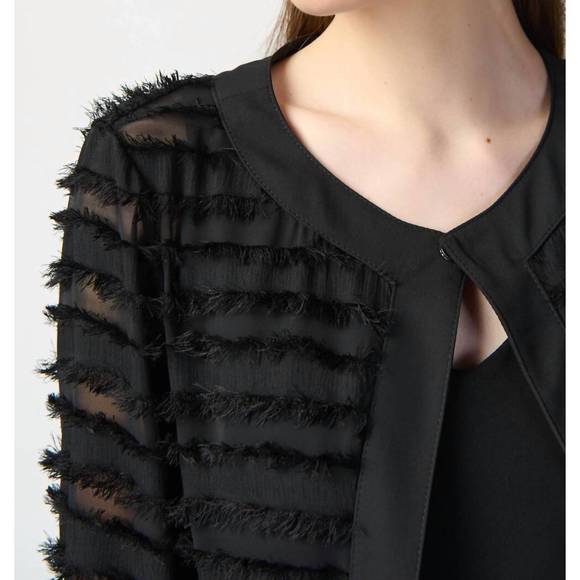 NEW JOSEPH RIBKOFF evening jacket in black - Picture 4 of 4